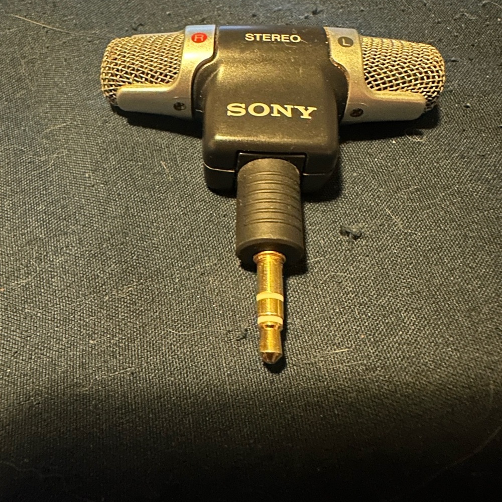 Sony Electret Condenser Stereo Microphone - ECM-DS70P